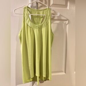 Marika Lime Green Workout top